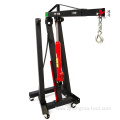 Portable small elevator construction floor crane foldable